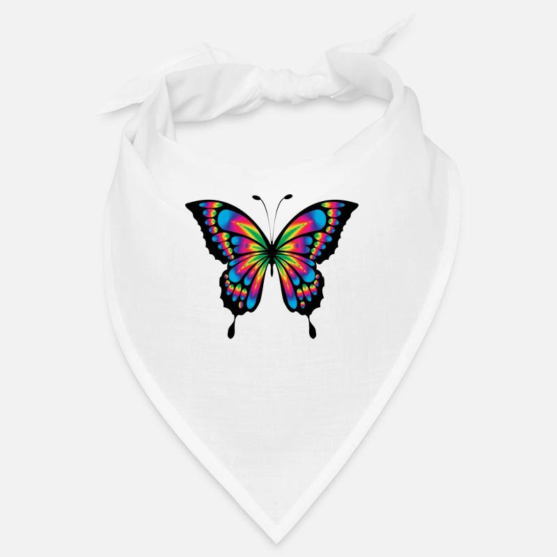 papillon coloré Bandana