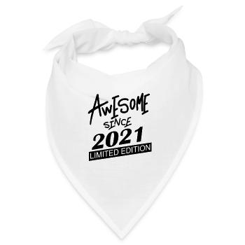 2021 - Jahrgang 2021 - Bandana - Weiß - Vorne