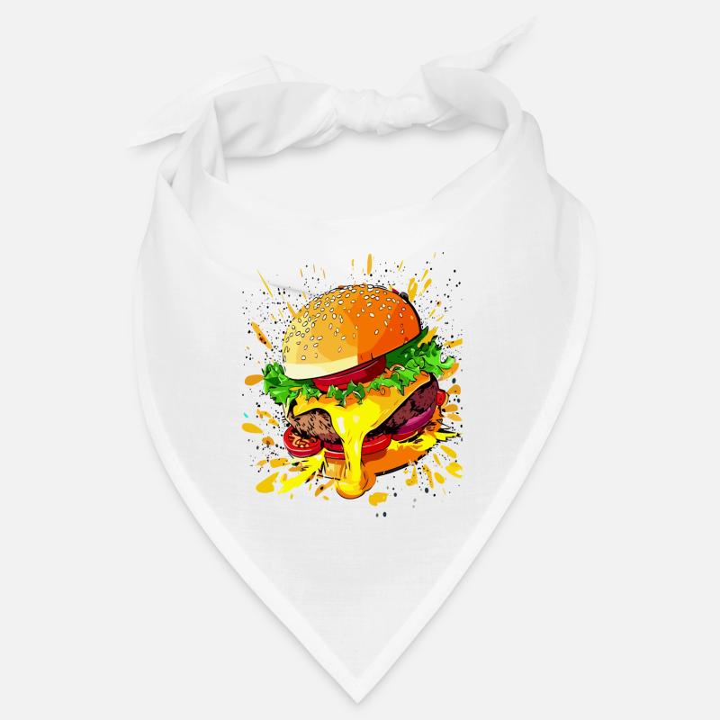 Extra Käse Burger Cheeseburger Bandana