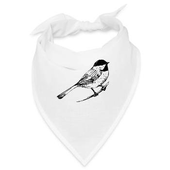 b i r d560 - Bandana - Weiß - Vorne