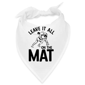 Grappling Martial Arts Wrestling - Bandana - Weiß - Vorne