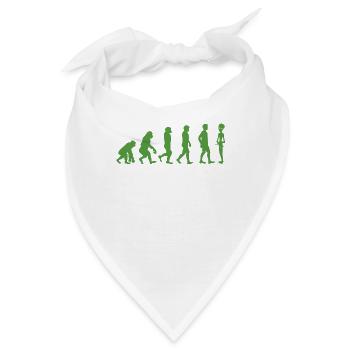 Alien / Area 51 / UFO: Evolution - Affe - Mensch - - Bandana - Weiß - Vorne