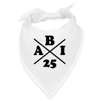 Abi 25 - abi 2025 - Bandana - Weiß - Vorne