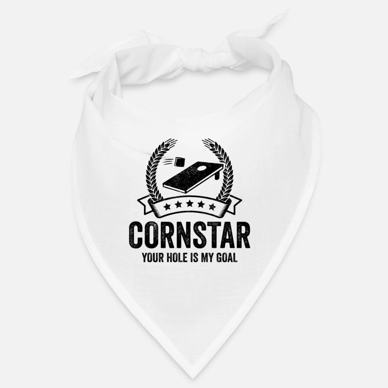 Cornhole Cornstar Votre trou est mon objectif Bandana