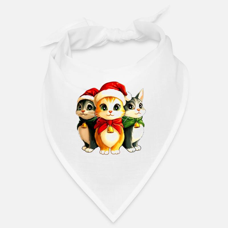 Chaton de Noël Bandana