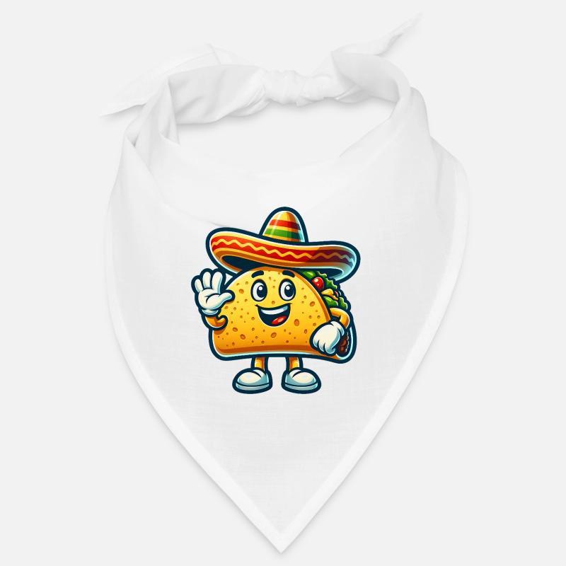Funny Taco Dancing Taco Bandana