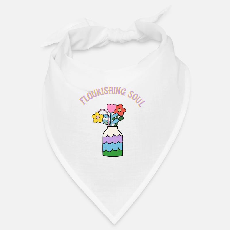 Erblühende Seele - Geschenkidee - Geschenk Bandana
