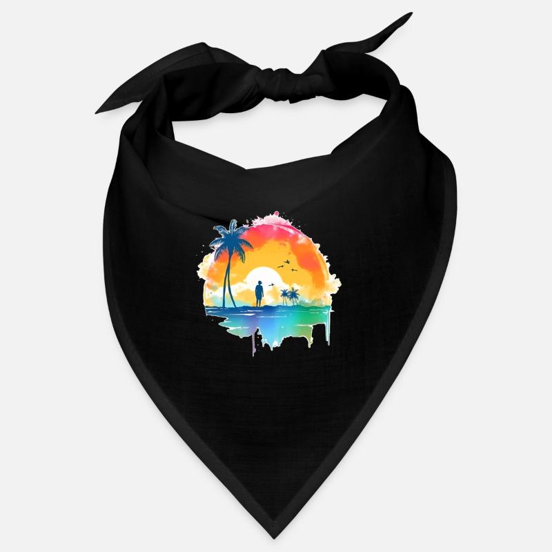 Beach Sunset Bandana