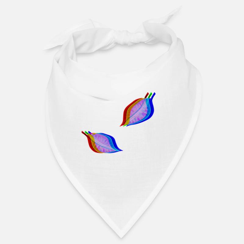 blätter blatt effekt 3d Bandana
