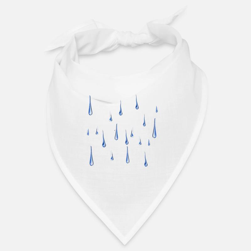 water drops rain water weather pattern Bandana