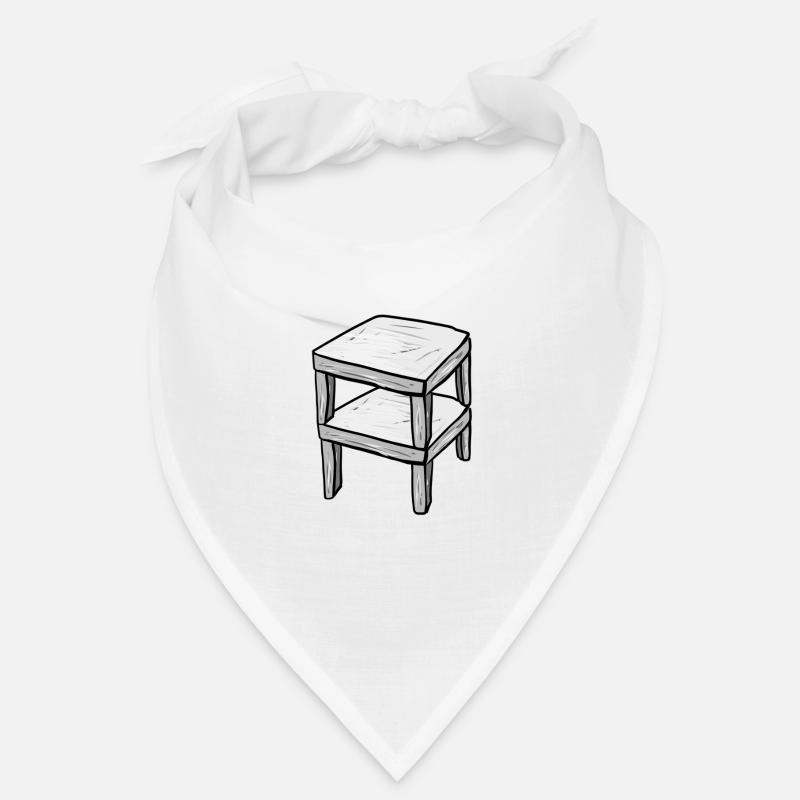 Meubles de table en bois Cartoon Bandana