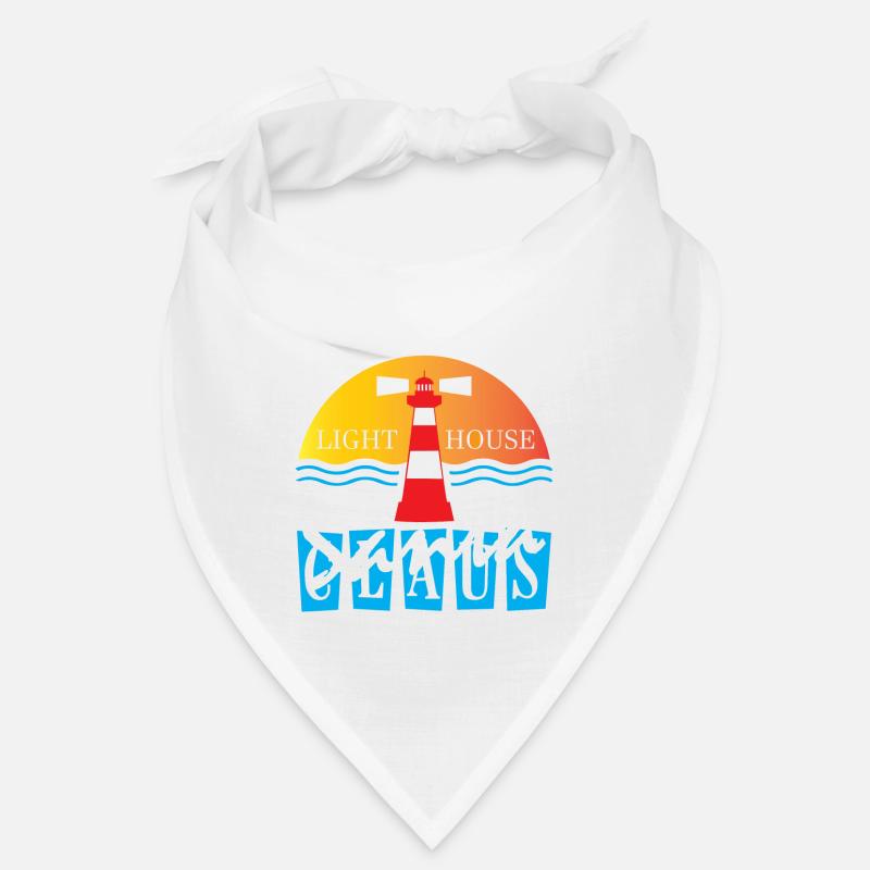 Lighthouse Santaclause Come Back Home Bandana