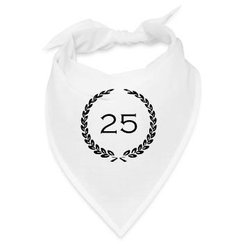 25 - Bandana - Weiß - Vorne