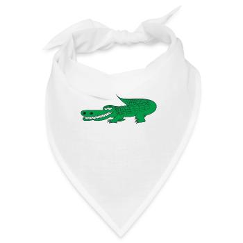 kroko 25 - Bandana - Weiß - Vorne