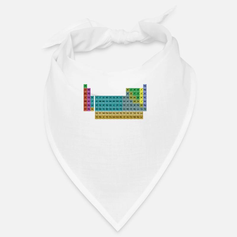 Nerd Geek Periodic Table of Elements Bandana