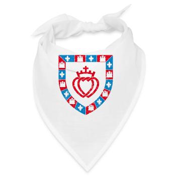 Vendée Vintage - Bandana - Weiß - Vorne