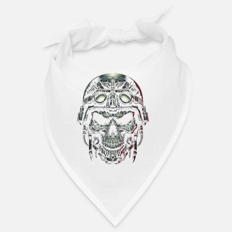 Aviator Skull Pilot Bandana