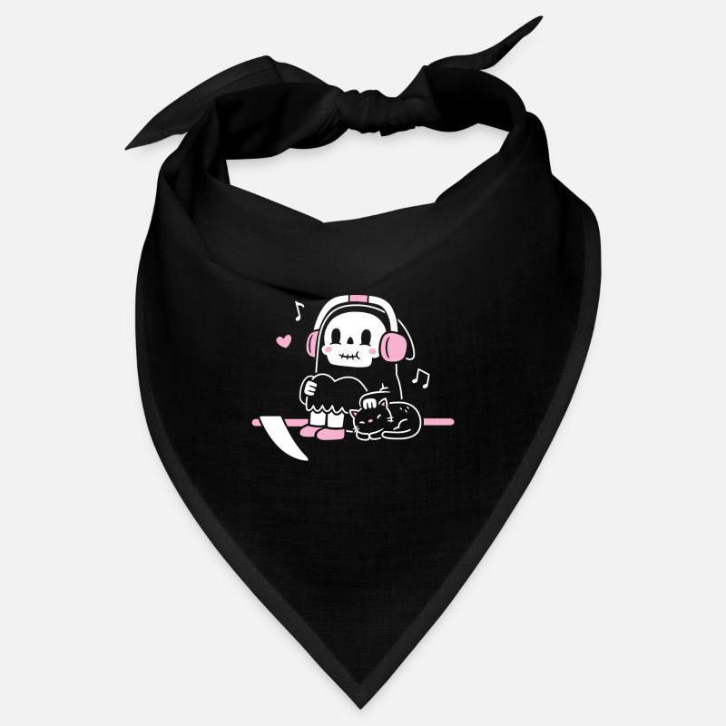 Cute Grim Reaper Taking A Break Bandana