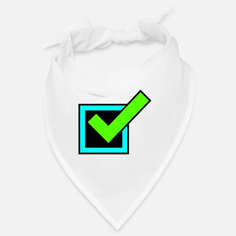 Tick Icône de coche Bandana