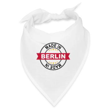 Made in Berlin - Bandana - Weiß - Vorne