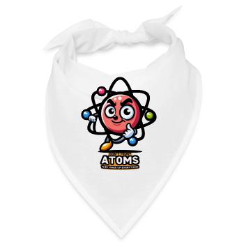 Don't trust Atoms - Bandana - Weiß - Vorne