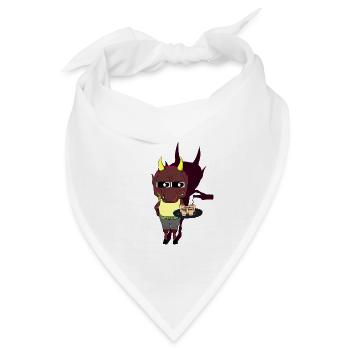 DIE LETZTE - Bandana - Weiß - Vorne