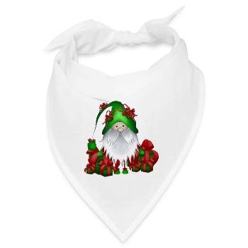Wichtel Geschenke - Bandana - Weiß - Vorne