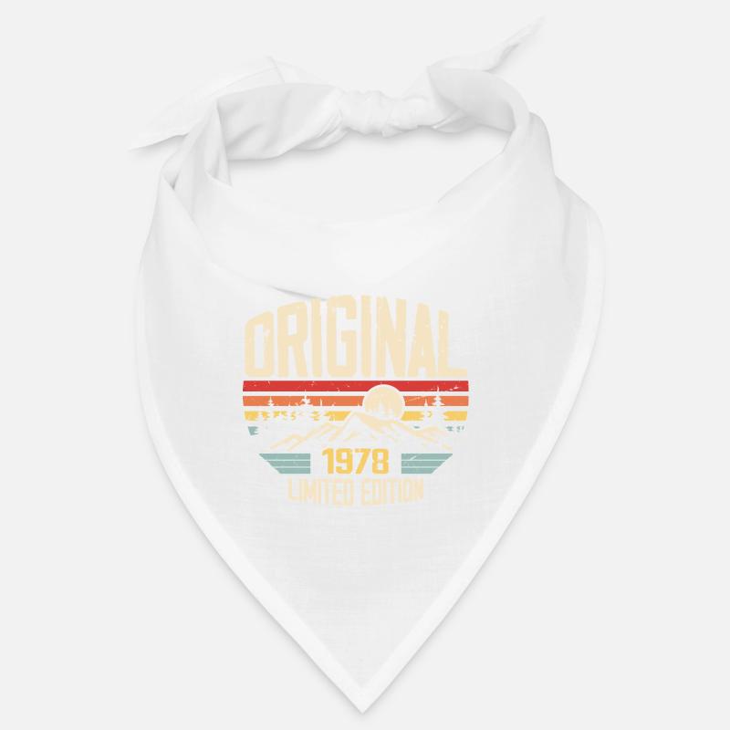 Nostalgisch 1978 Geburtstagsgeschenk 1978 Bandana