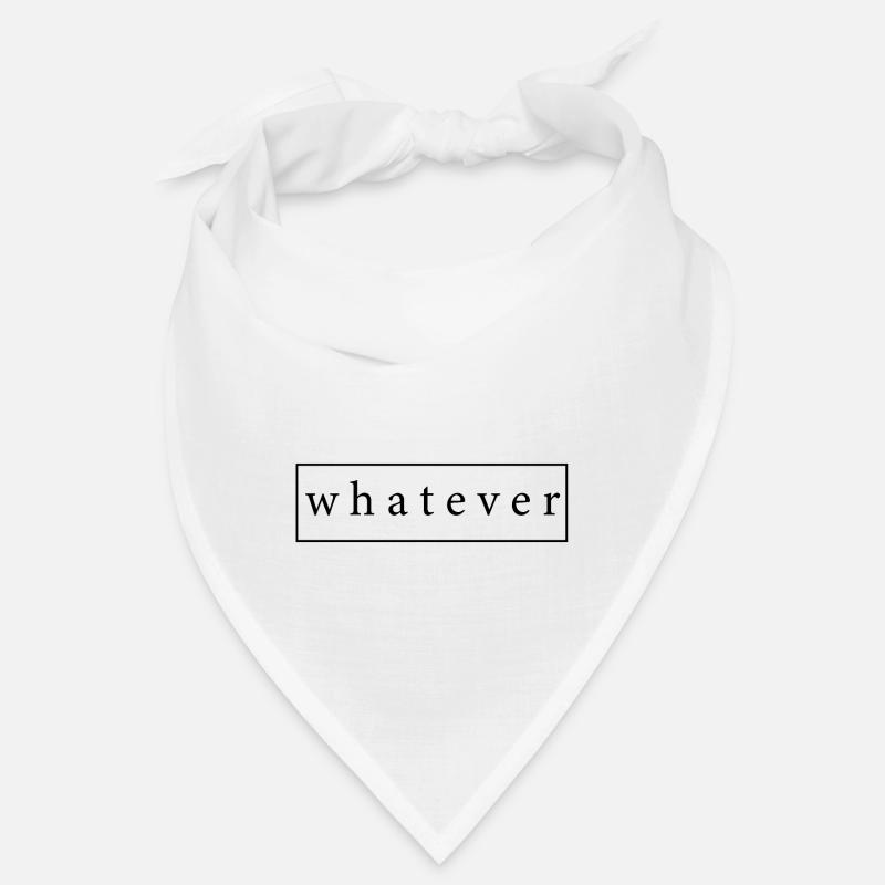 Whatever Cooler Spruch als Geschenk Geschenkidee Bandana