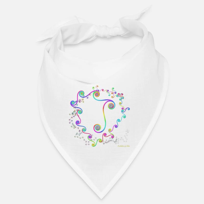 Evolution de Zeta - très colorée et au format 1: 1 Bandana