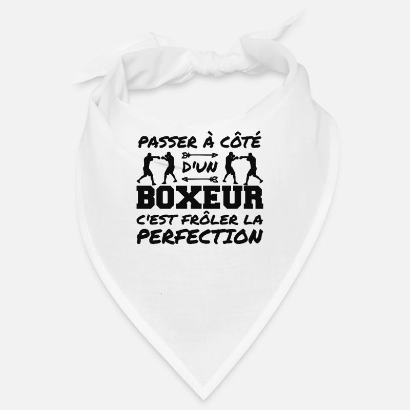 Perfektion Boxer Humor Boxer Mann Bandana