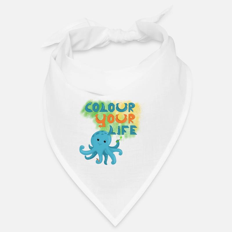 Graffiti Squid Bandana