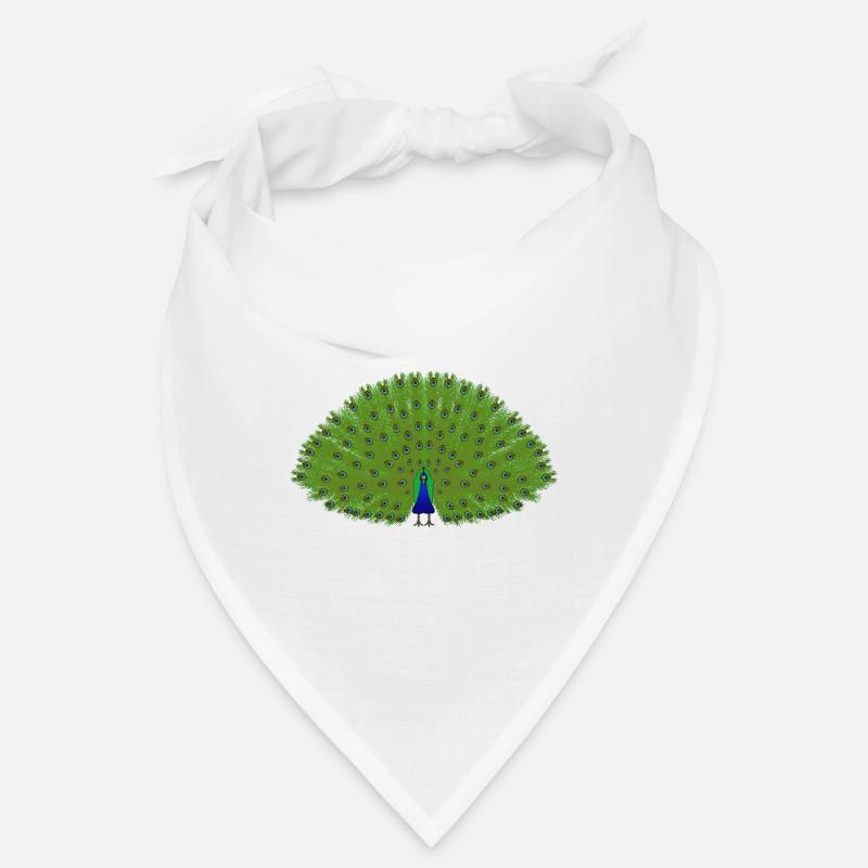 Peacock wheel Bandana