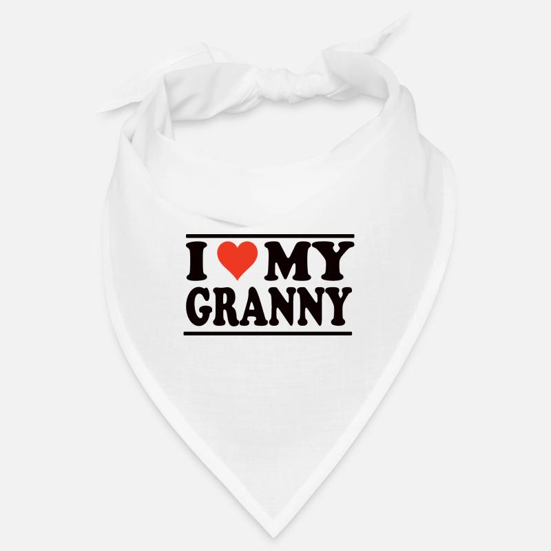 I love my Granny - Großmutter liebe Design Bandana