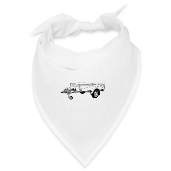 Anhänger - Bandana - Weiß - Vorne