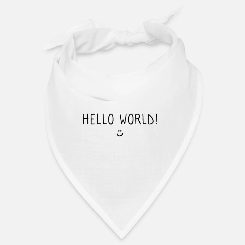 Hello World Marker Bandana
