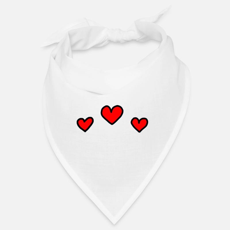 Cœurs Bandana
