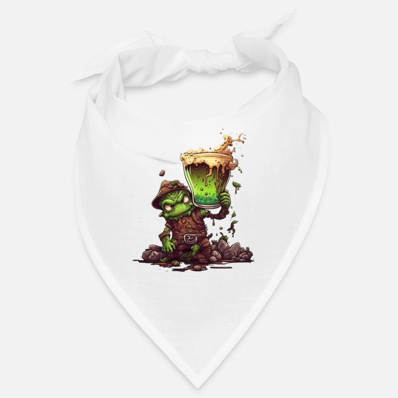 Drôle de monstre de bière effrayant Bandana