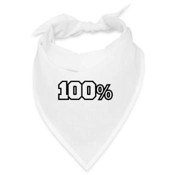 100 - Bandana - Weiß - Vorne