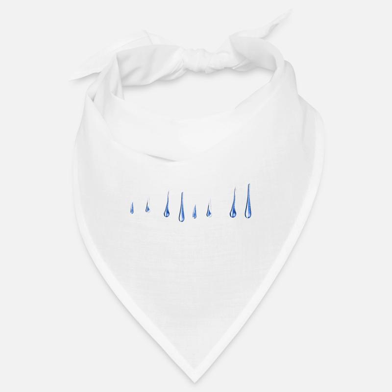 linie wassertropfen wasser Bandana
