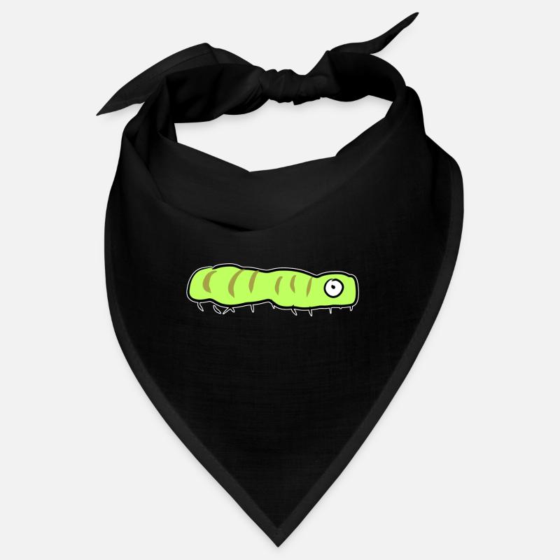 chenille symbole vert animal Bandana