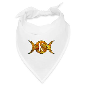 mondphasen e 38 k - Bandana - Weiß - Vorne