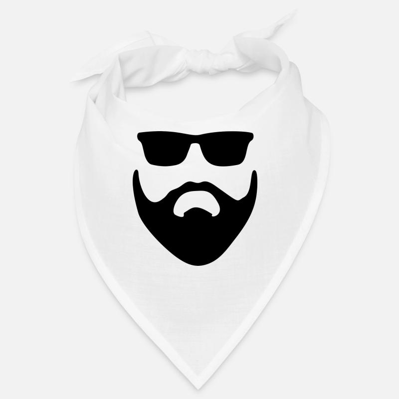 Bart mit Brille Bandana