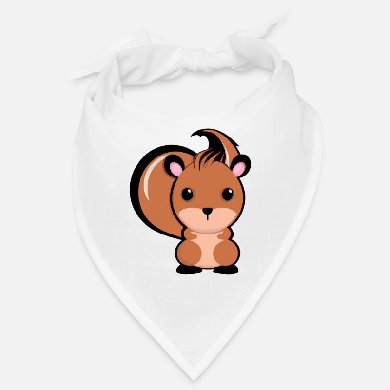 Süßes Eichhörnchen Bandana