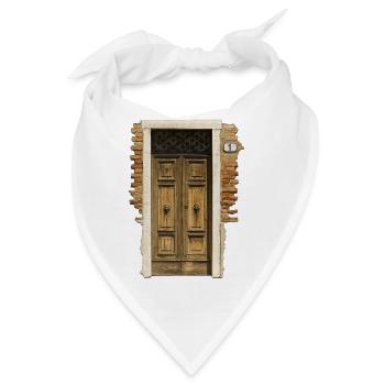 1. Geburtstag -Tür Venedig - Bandana - Weiß - Vorne