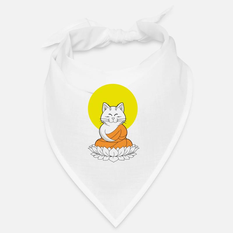 Master karin Buddha - Bandana - blanc