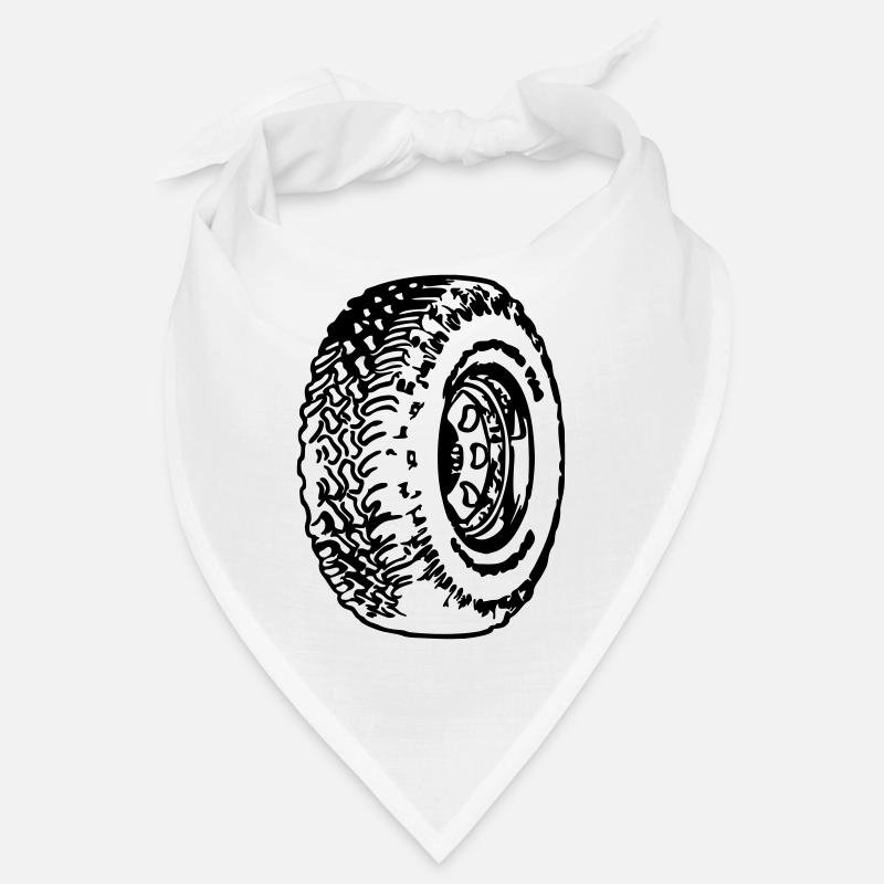 hoops - Bandana - white