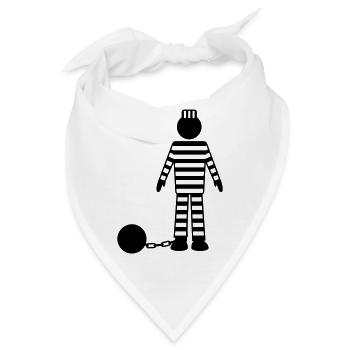 captured - Bandana - Weiß - Vorne