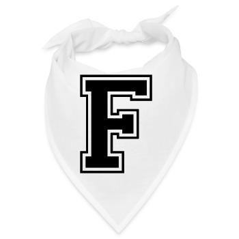 f - Bandana - Weiß - Vorne