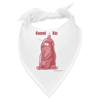 Gummibär - Bandana - Weiß - Vorne